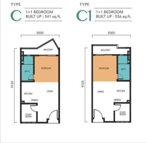 Zara Suites @Timurbay Kuantan Eksteriør billede